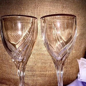 Set of 6 Lenox Debut water goblets